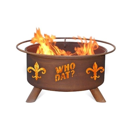 Patina Products Patina Products F205 Who Dat Fire Pit F205